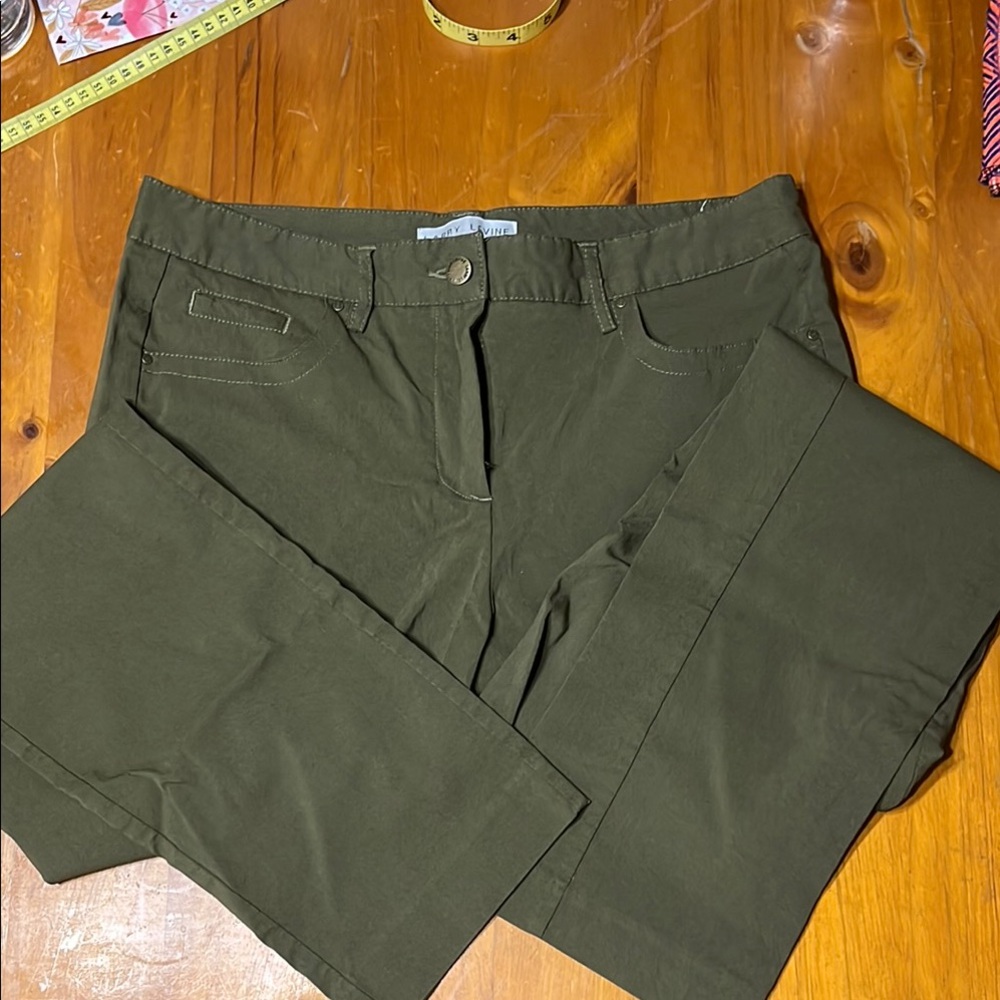 Larry Levine Khaki Trousers